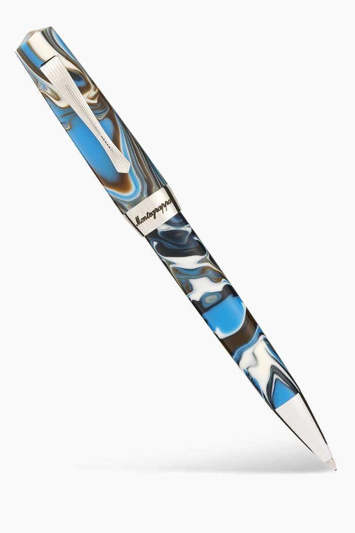Elmo 02 Sorapis Ballpoint Pen in Resin, Multicolour