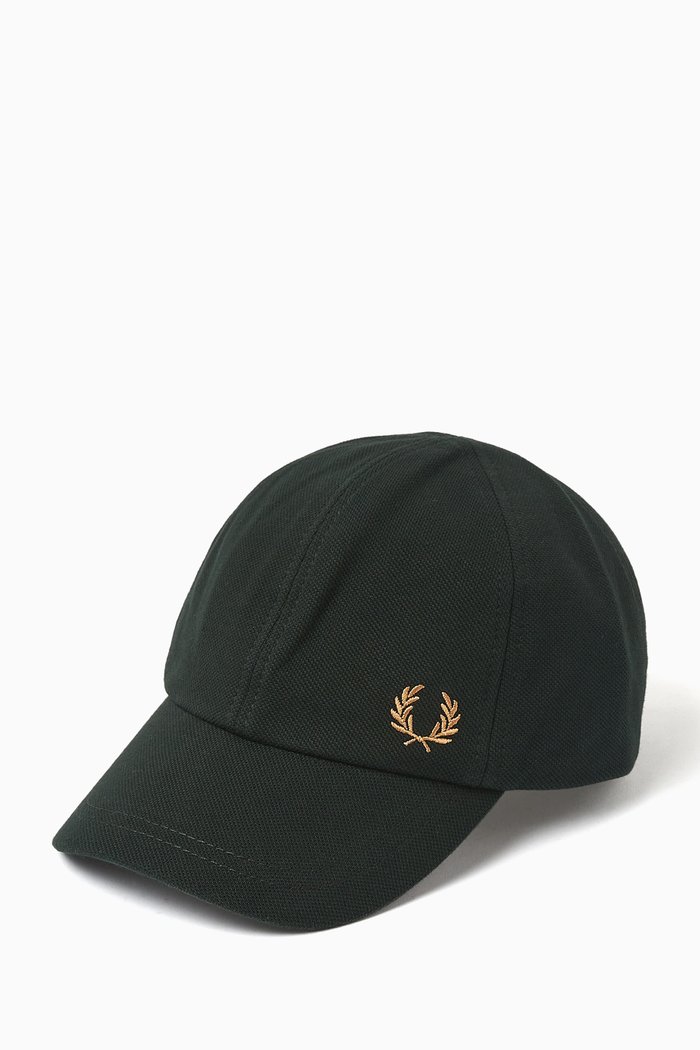 

Classic Baseball Cap in Cotton Piqué, Green