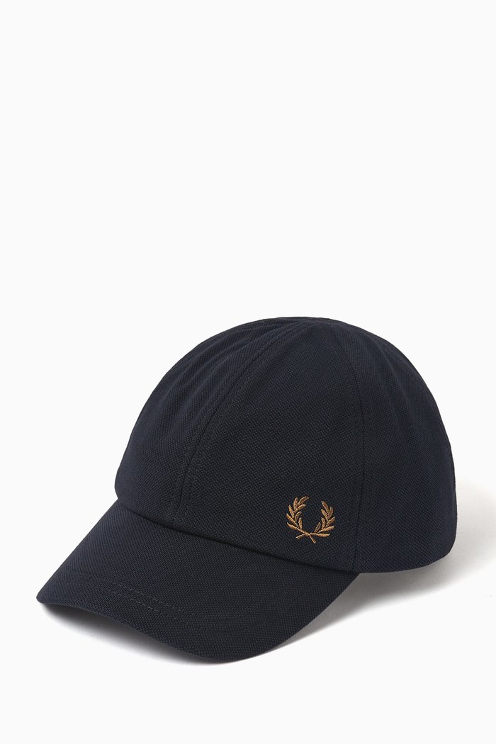 

Classic Baseball Cap in Cotton Piqué, Blue