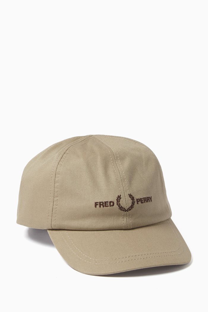 

Logo-embroidered Cap in Cotton, Grey