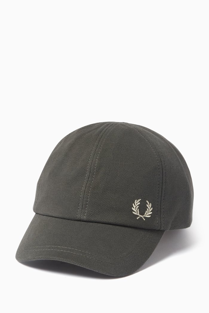

Classic Baseball Cap in Cotton Piqué, Green
