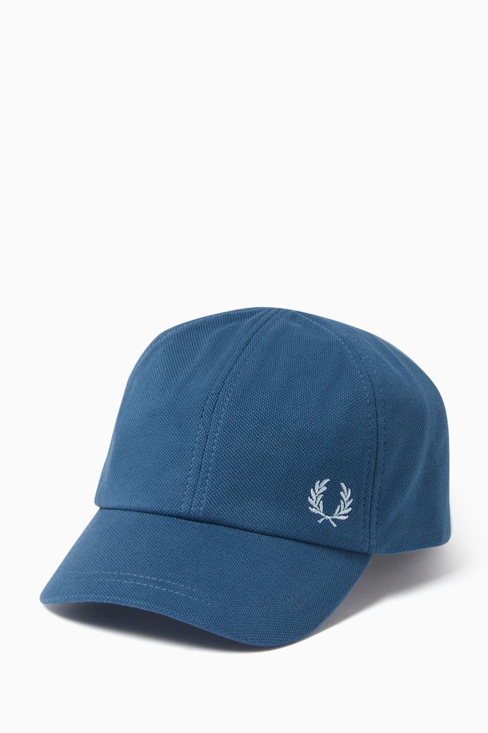 

Classic Baseball Cap in Cotton Piqué, Blue