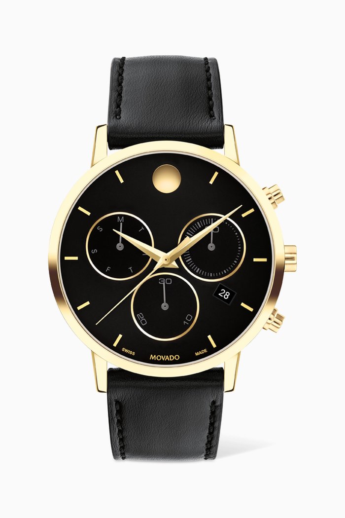 

Museum Classic Chronograph Watch, 42mm, Black