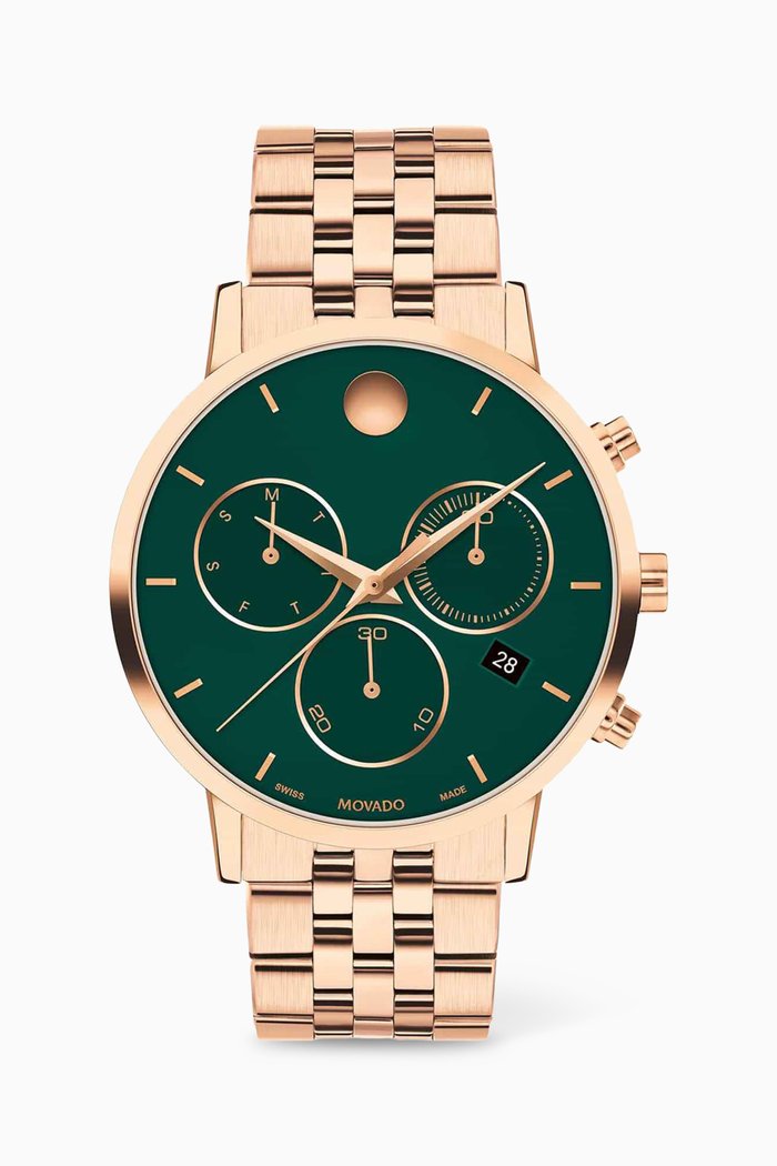 

Museum Classic Chronograph Watch, 42mm, Green