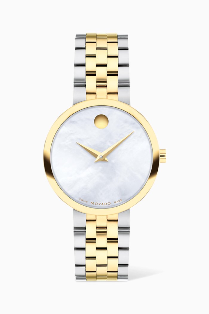 

Museum Classic Quartz Stainless Steel Watch, 30mm, White