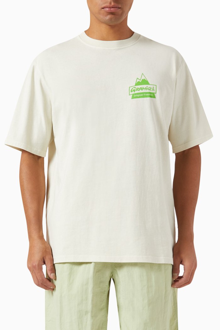 

Peak T-shirt in Organic Cotton Jersey, Neutral