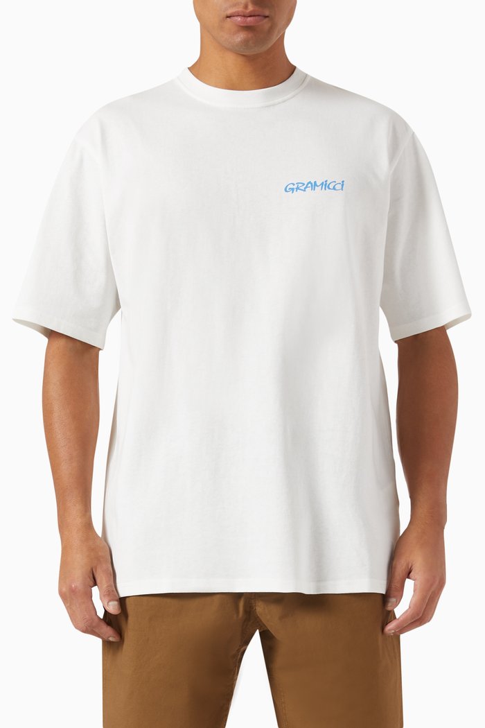 

Carabiner T-shirt in Organic Jersey, White