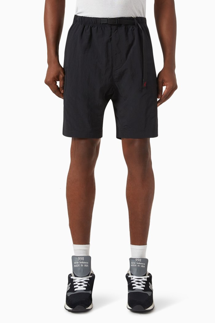 

Utility Shorts in Nylon, Black