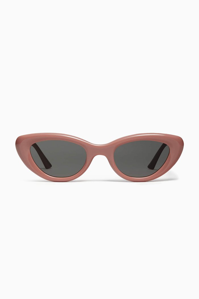 

Unisex Conic P4 Cat-eye Sunglasses in Acetate, Pink