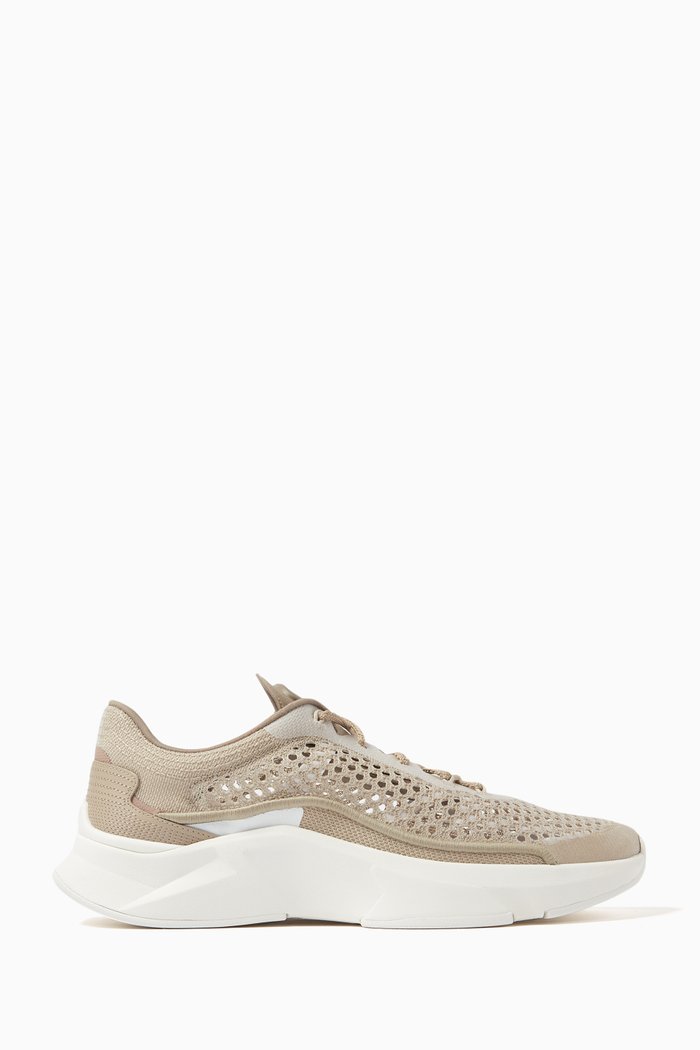 

Valentino Garavani True Actress Sneakers in Mesh, Neutral