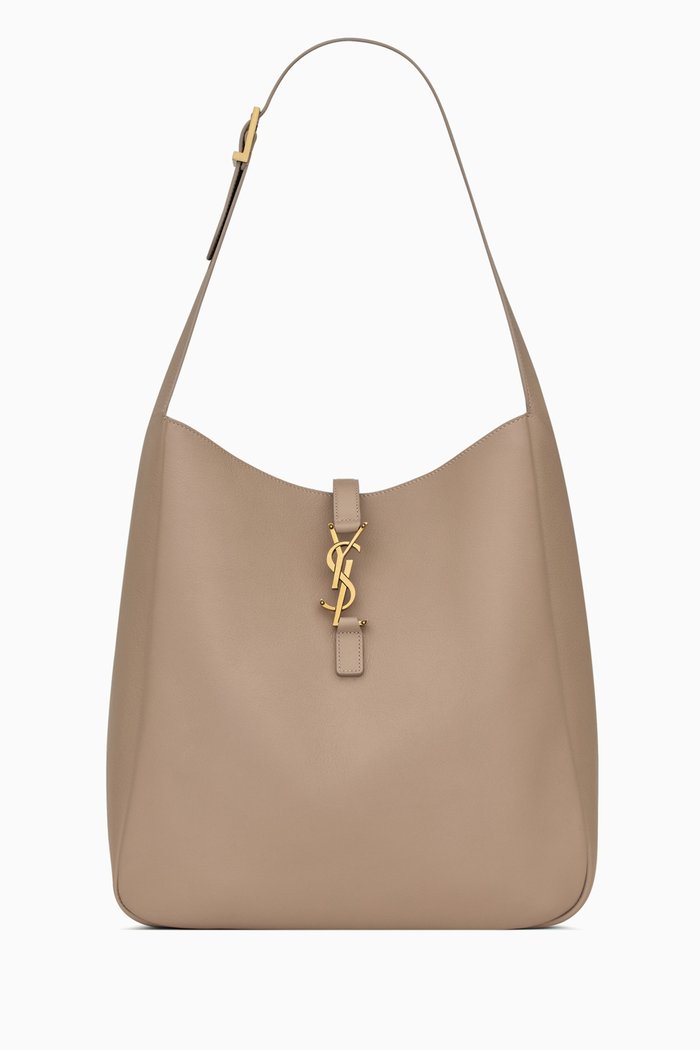 

Large Le 5 À 7 Shoulder Bag in Leather, Neutral