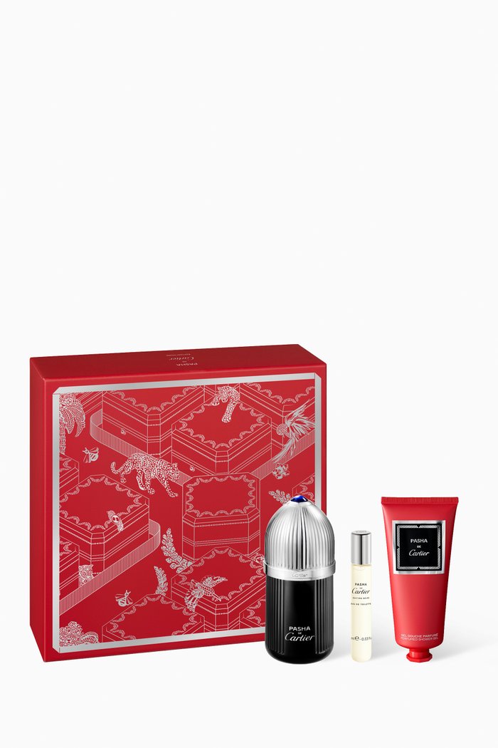 

Pasha De Cartier Edition Noire Set, Colourless