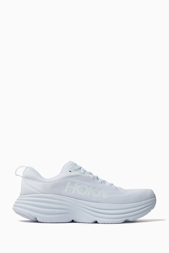 

Bondi 8 Sneakers in Engineered Mesh, White