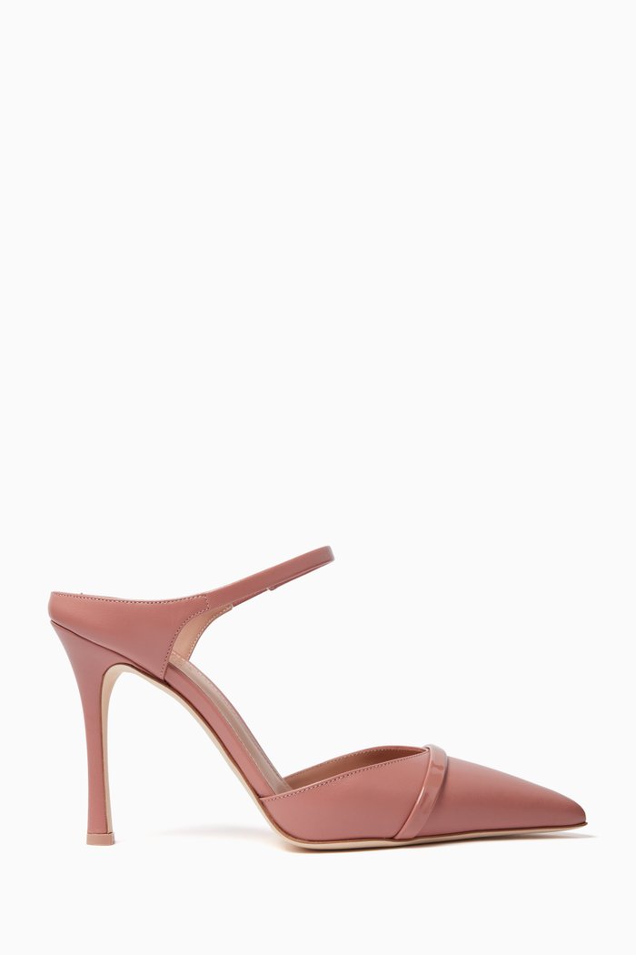 Uma 80 Mules in Nappa, Pink