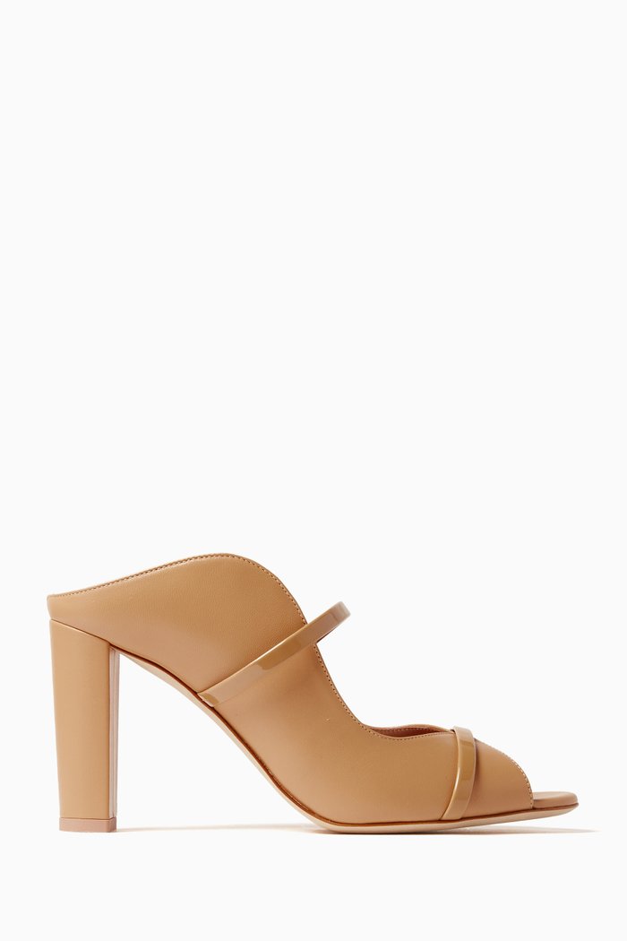 

Norah 85 Mules in Nappa, Neutral