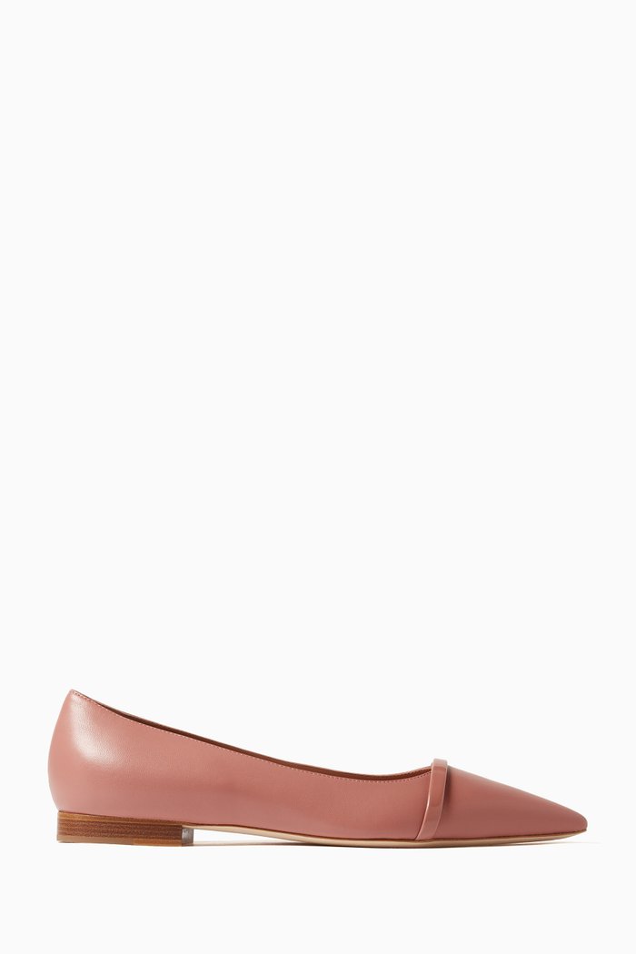 

Jhene 10 Ballerina Flats in Nappa, Pink