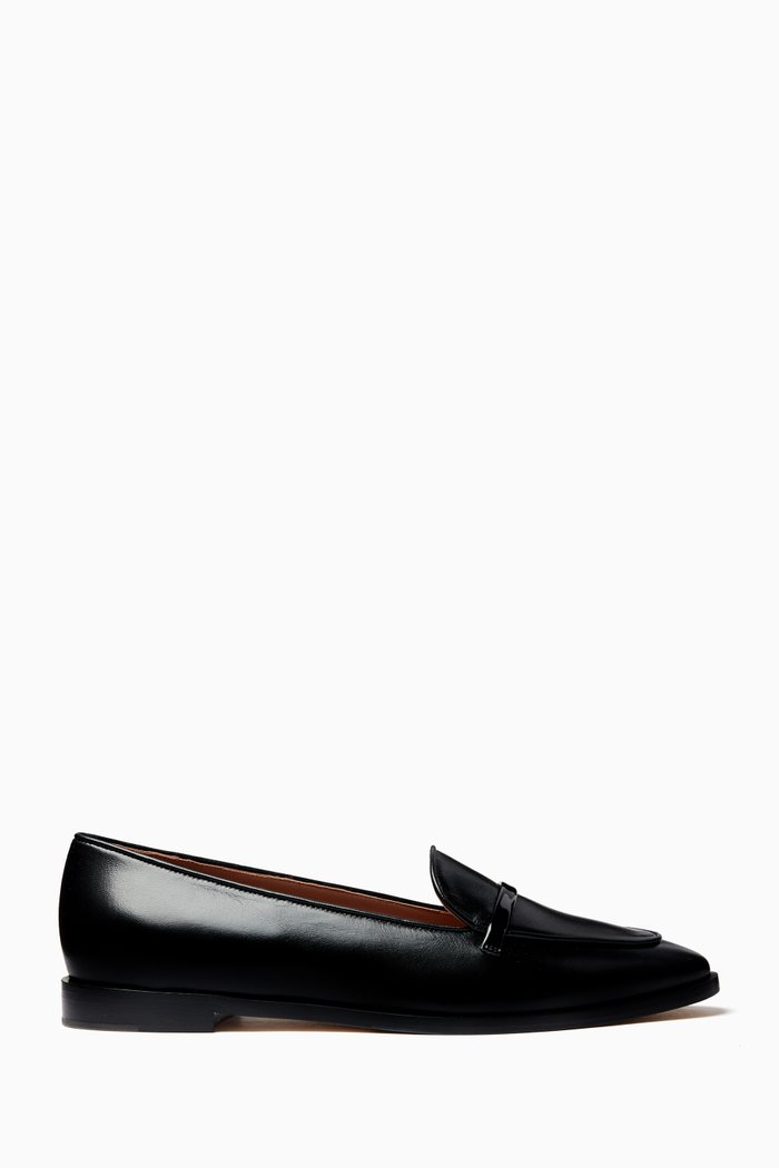 

Bruni Loafers in Nappa Leather, Black