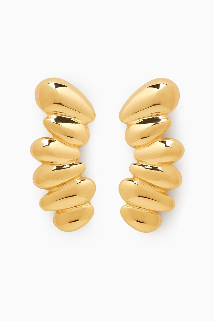 

Bubbly Drop Earrings in 18kt Gold-plated Sterling Silver
