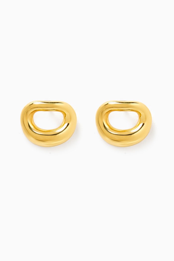

Fabio Stud Earrings in 18kt Gold-plated Sterling Silver