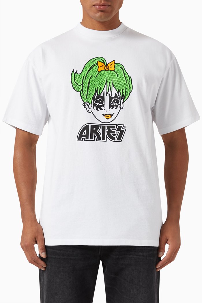 

Kiss T-shirt in Cotton, White