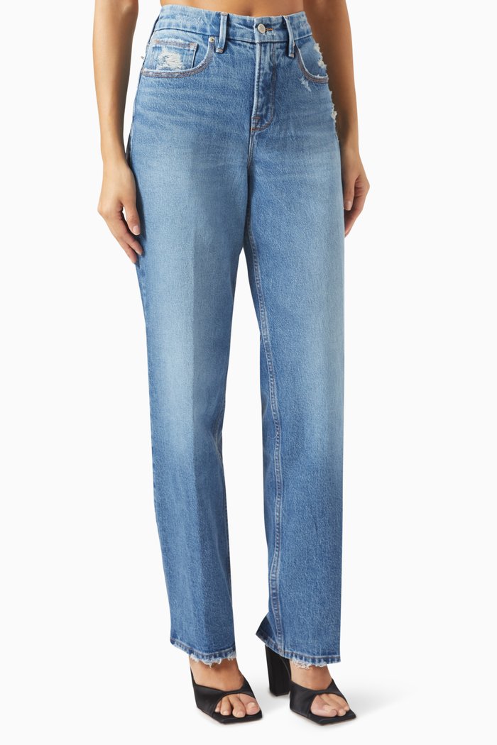 

Good 90's Relaxed Jeans in Cotton-denim, Blue