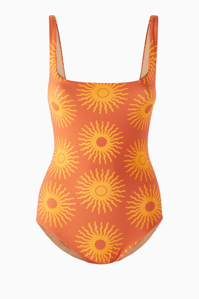

Mile One-piece Swimsuit, Orange