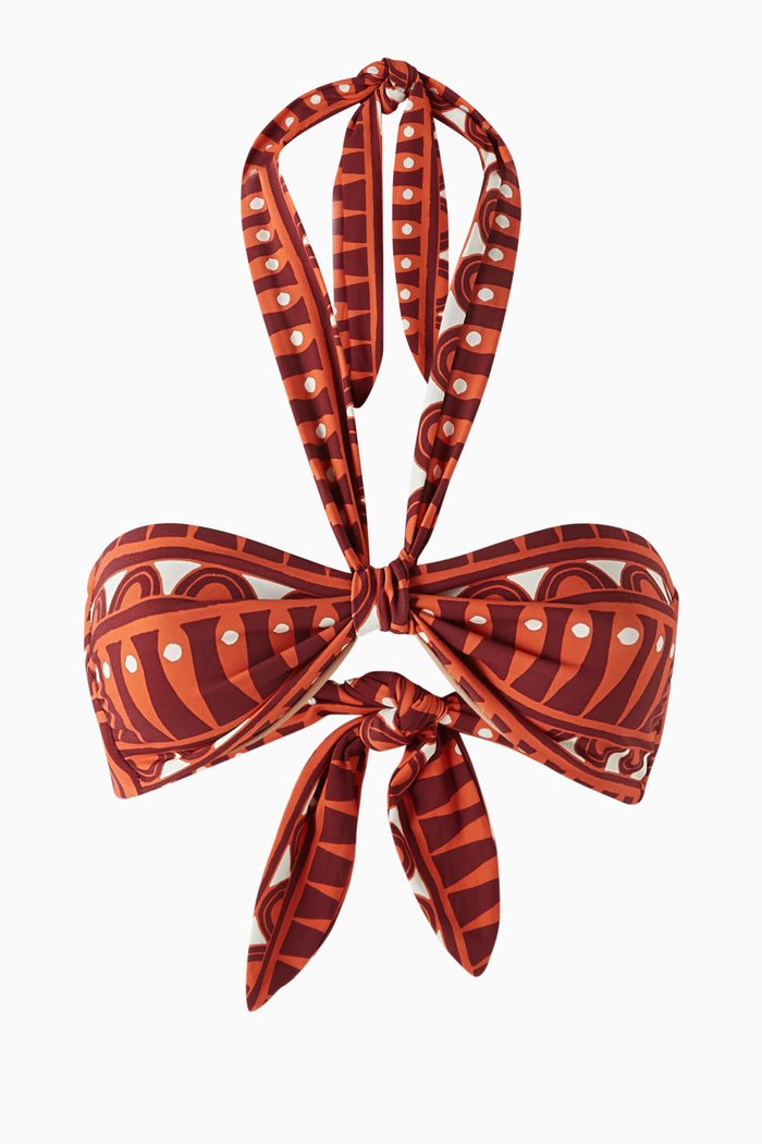 

Dulla Bikini Top, Brown