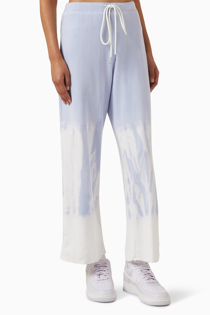 

Ojai Tie-dye Pants in Cotton Blend, Purple