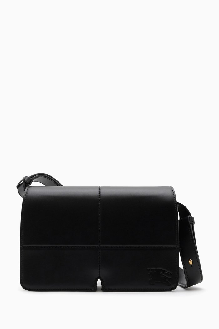 

Snip Shoulder Bag in Leather, Black