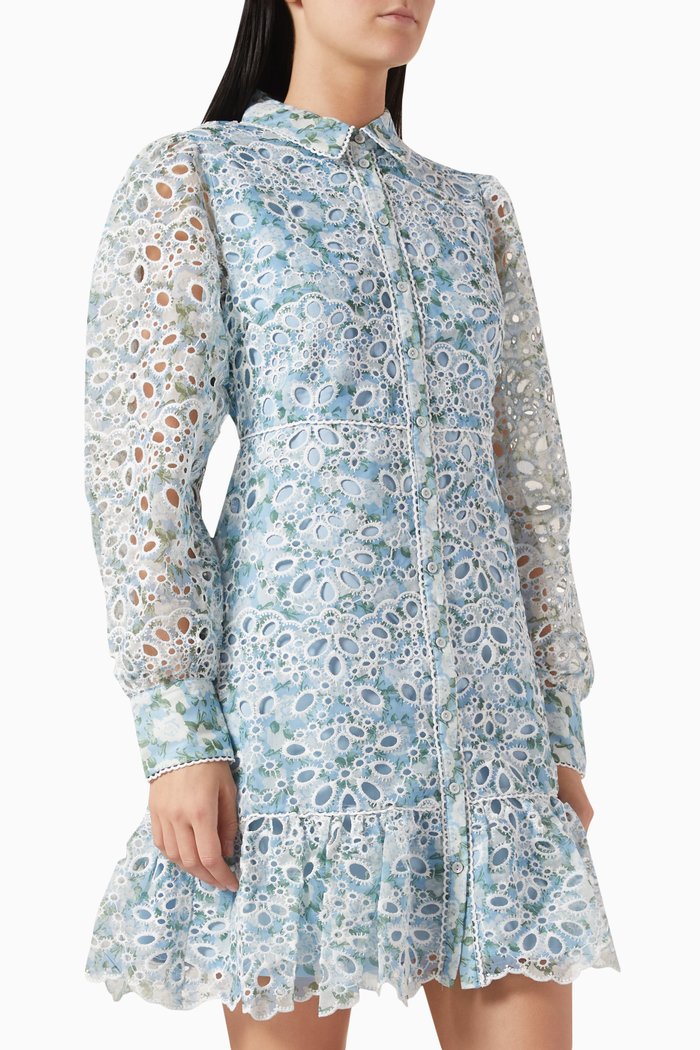 

Yaslelou Mini Dress, Blue