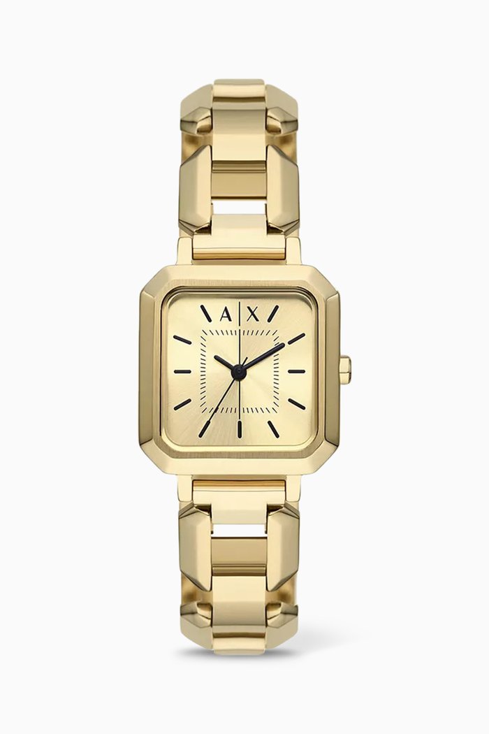 

Leila Quartz Stainless Steel Watch, 27mm, Gold