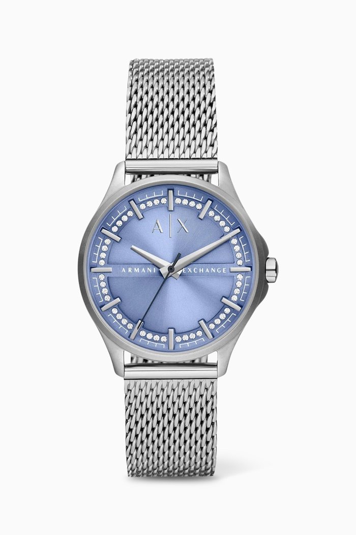 

Lady Hampton Quartz Stainless Steel Watch, 36mm, Silver