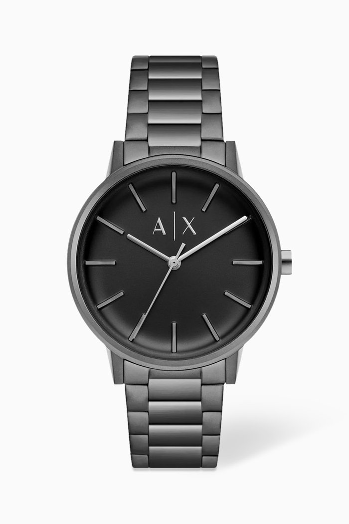 

Cayde Quarts Stainless Steel Watch, 44mm, Grey