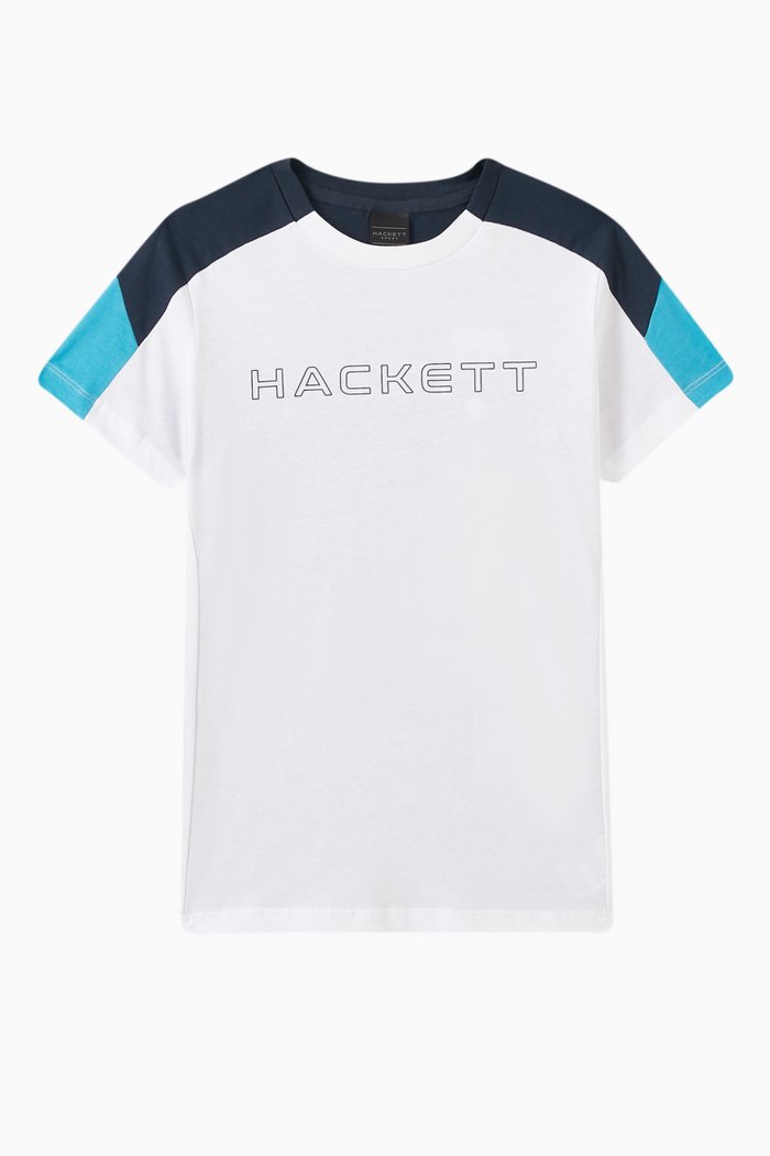 

Logo Print T-shirt in Cotton, White