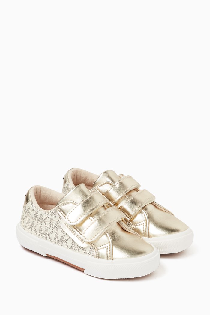 

Izetta Franky Sneakers in Faux Leather, Gold