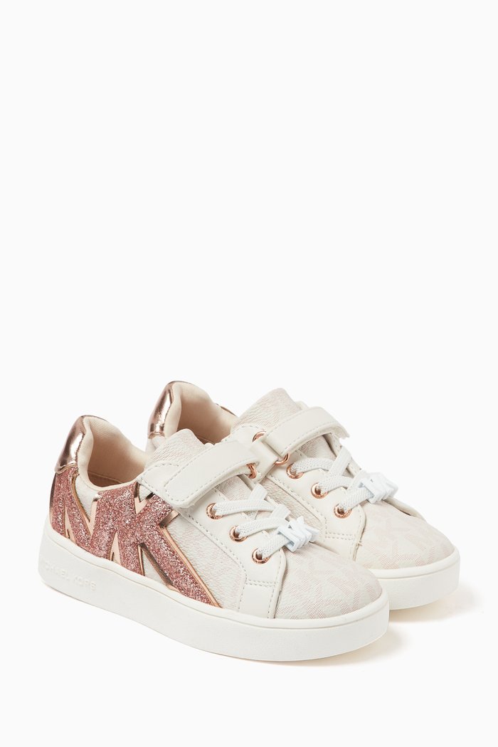 

Jem Airin Sneakers in Faux Leather, Neutral