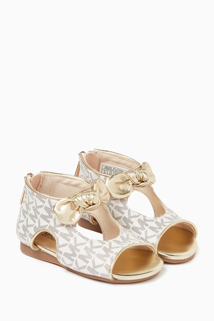 

Tilly Mylah Sandals in Faux Leather, Neutral