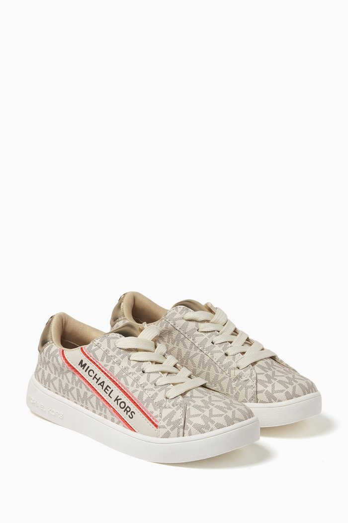 

Jem Slade Sneakers in Faux Leather, Neutral