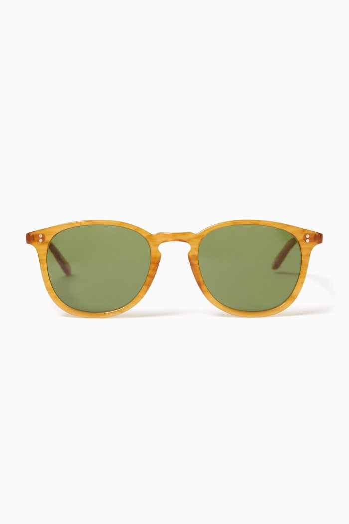 

Kinney Sunglasses in Acetate, Yellow