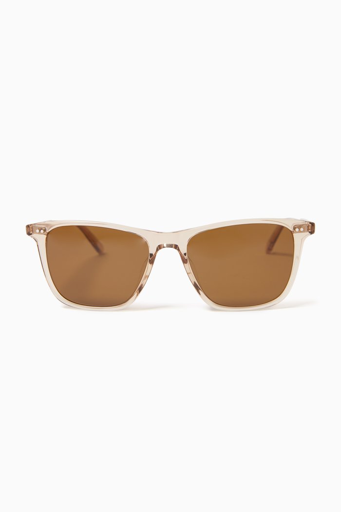 

Hayes Sunglasses in Acetate, Yellow