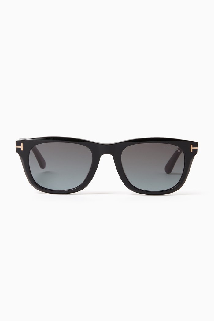 

Square Sunglasses in Acetate, Black