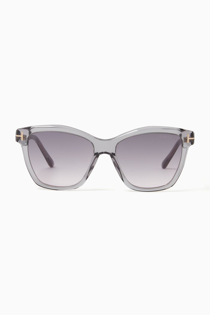 

Lucia Sunglasses in Plastic, Grey