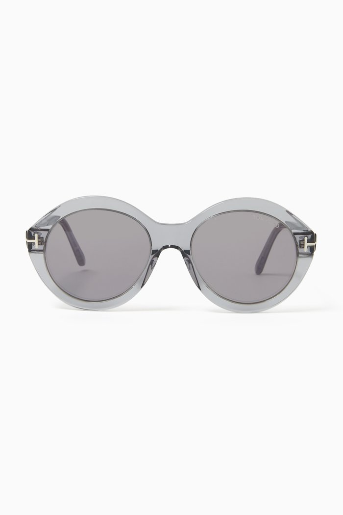 

Seraphina Sunglasses in Plastic, Grey