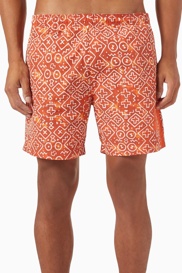 

Inca Swim Shorts in Flatt Nylon, Orange