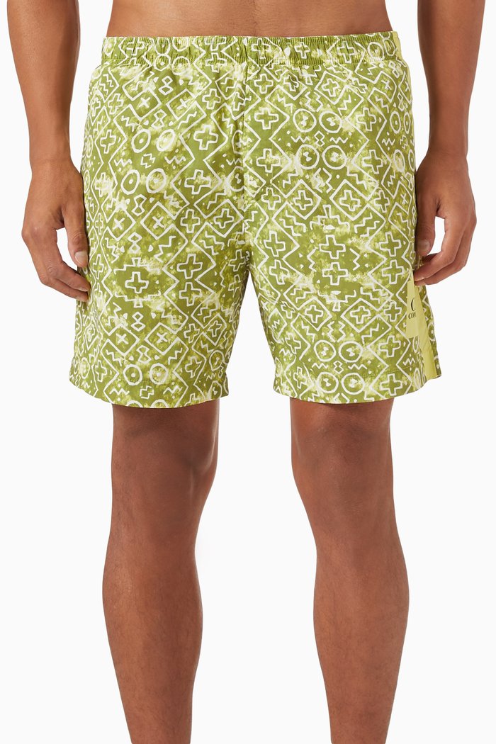 

Inca Swim Shorts in Flatt Nylon, Green