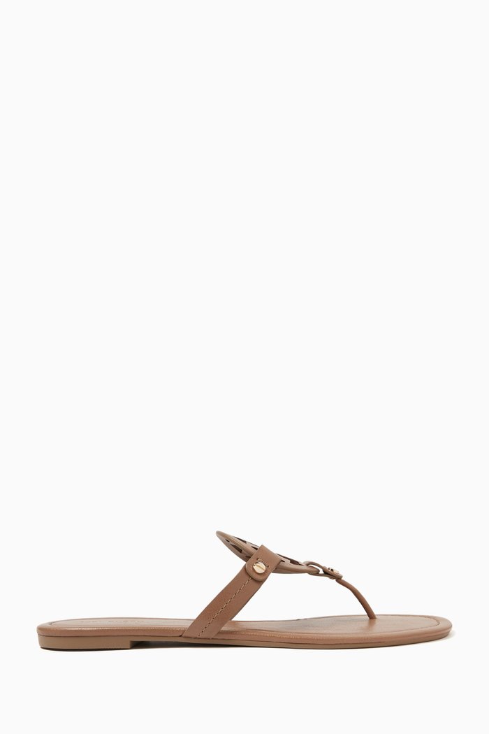 

Miller Sandals in Leather, Neutral