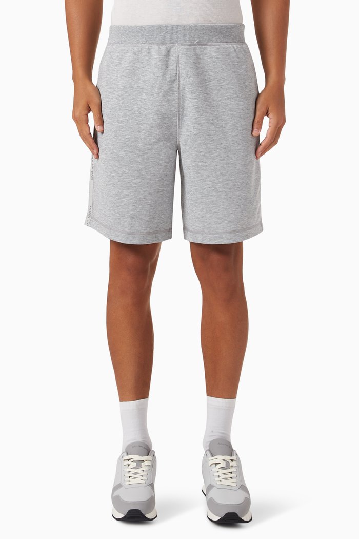 

Gym Shorts in French-terry, Grey