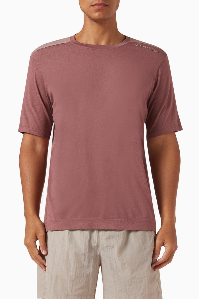 

Gym T-shirt in Technical-fabric, Red