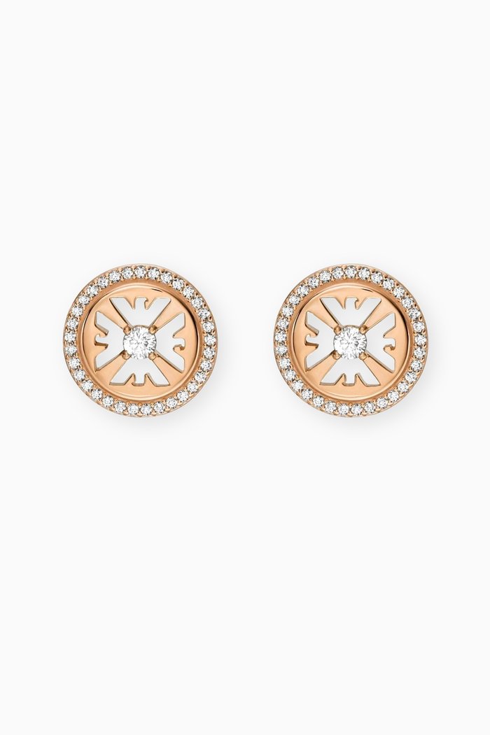 

Sentimental Stud Earrings in Sterling Silver, Gold