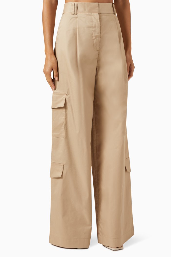 

Sabato Slouchy Cargo Pants, Neutral